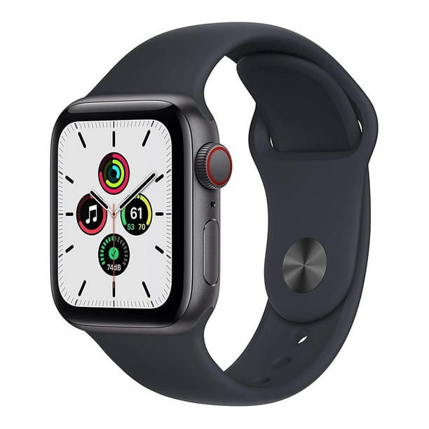 Imagen 1 de Apple Watch SE 1ra gen (GPS + Celular) 44mm Negro MKRR3LL/A Reacondicionado